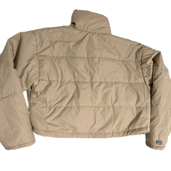 THE FIFTH LABEL Designer Beige Puffer Jacket Women’s Sz S Coat Trendy Fit - Picture 11 of 16